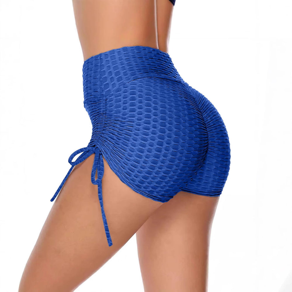 Damen Hochtaillierte Badeshorts mit Raffinierter Raffung Heidi-Mode