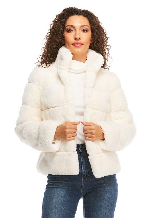 Damen Modische Daunenjacke mit hohem Kragen Heidi-Mode