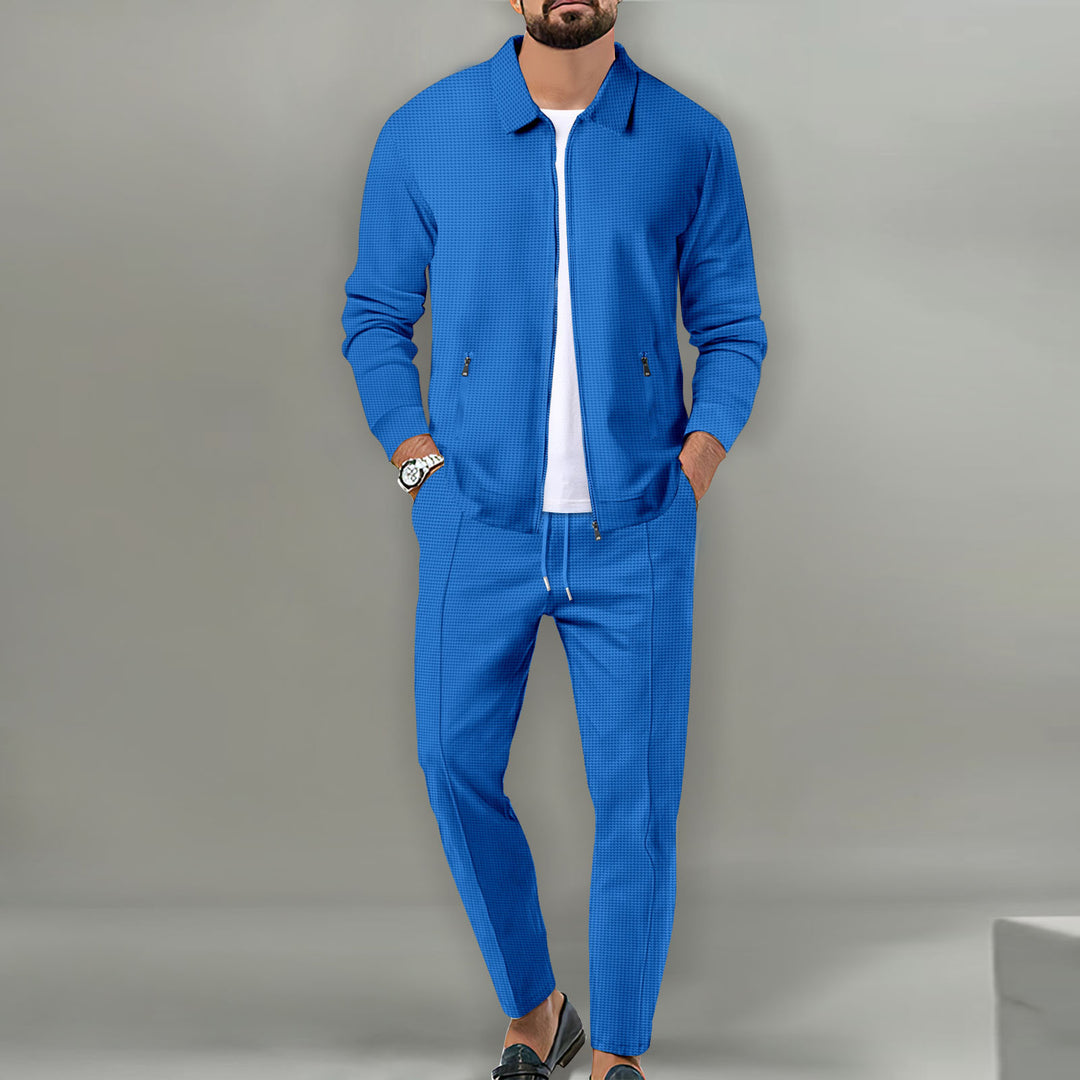 Herren sportliches Freizeit-Set mit leichtem Material und modernem Schnitt Heidi-Mode