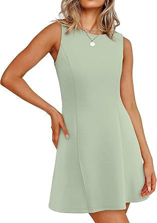 Damen ärmelloses A-Linien Kleid mit zeitlosem Schnitt Heidi-Mode