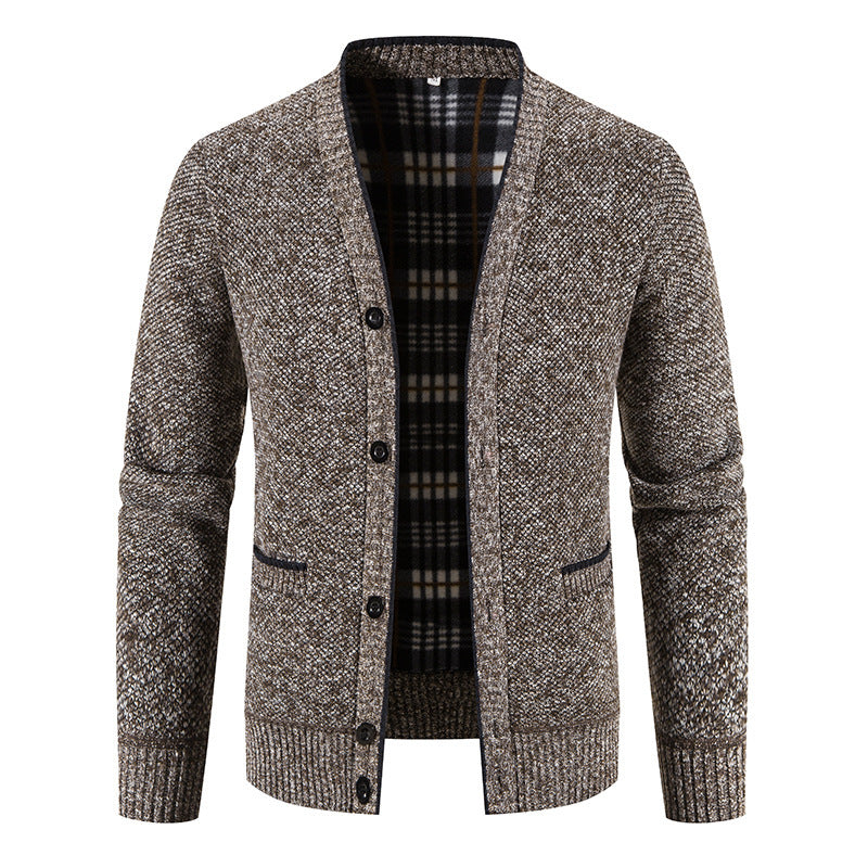Herren Strickjacke mit modernem Design und klassischem Schnitt Heidi-Mode