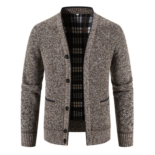 Herren Strickjacke mit modernem Design und klassischem Schnitt Heidi-Mode