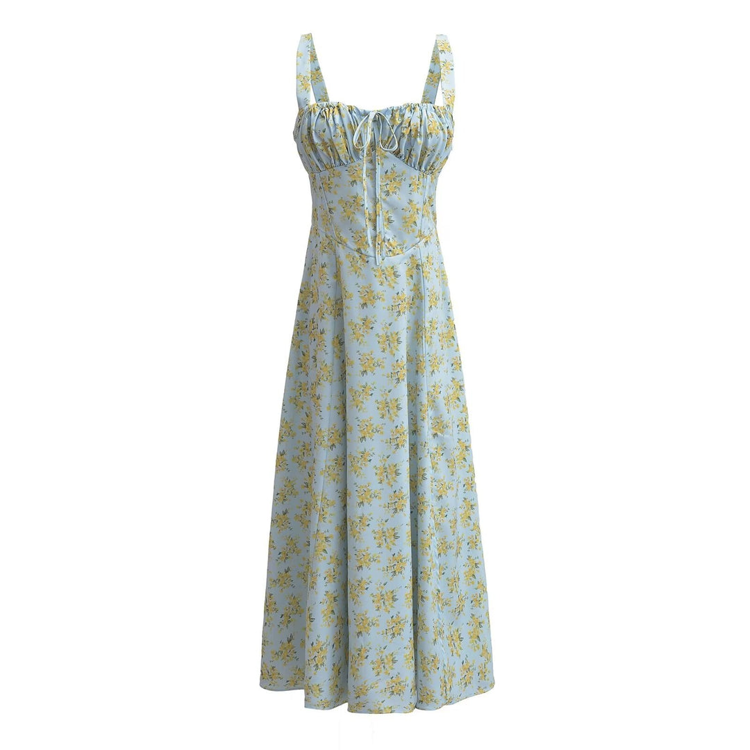 Heidi-Mode | Bindemittel Lange Slip Midi Kleid