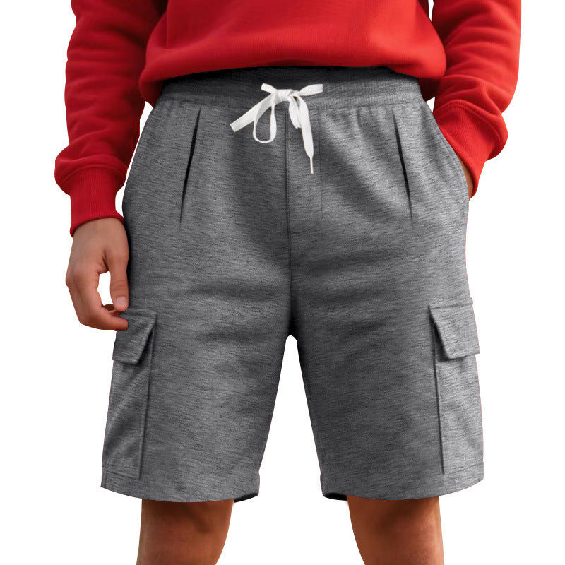 Herren Cargo-Shorts mit elastischem Bund und praktischen Seitentaschen Heidi-Mode