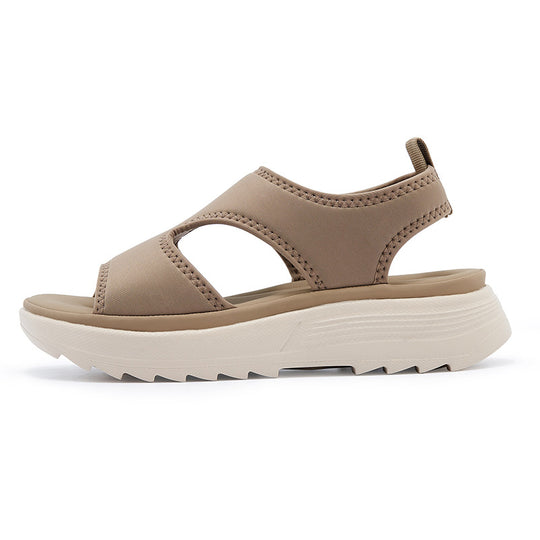Damen Sportliche Sandalen mit stoßdämpfender Sohle und anatomischer Unterstützung Heidi-Mode