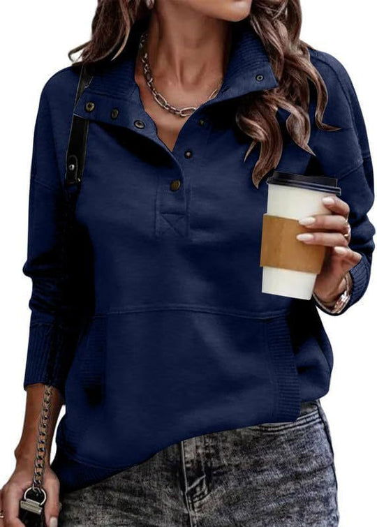 Damen urbaner sportlicher Pullover Heidi-Mode