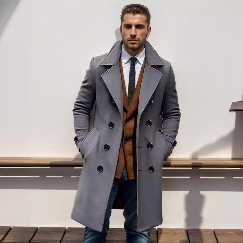 Herren eleganter Trenchcoat Heidi-Mode