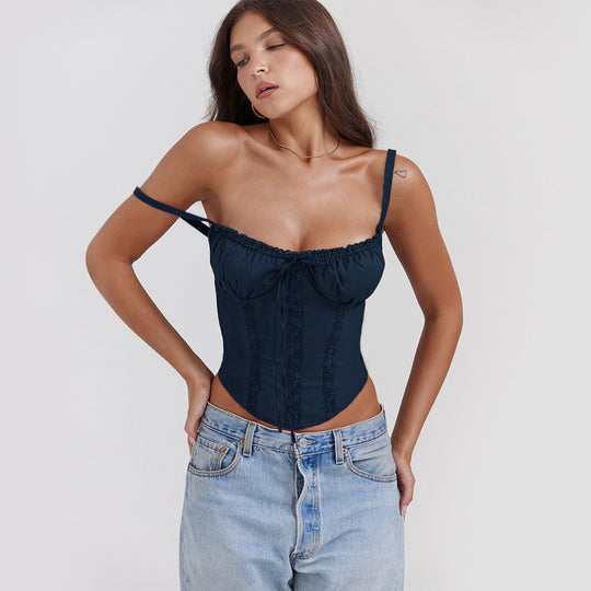 Damen Korsett-Top Heidi-Mode