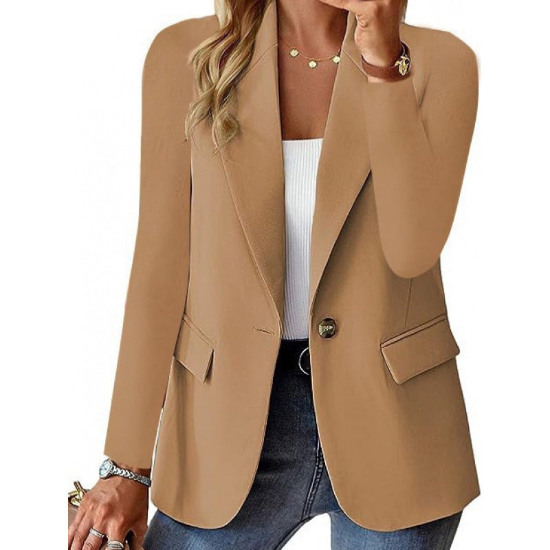 Damen Eleganter Blazer mit moderner Schnittführung Heidi-Mode