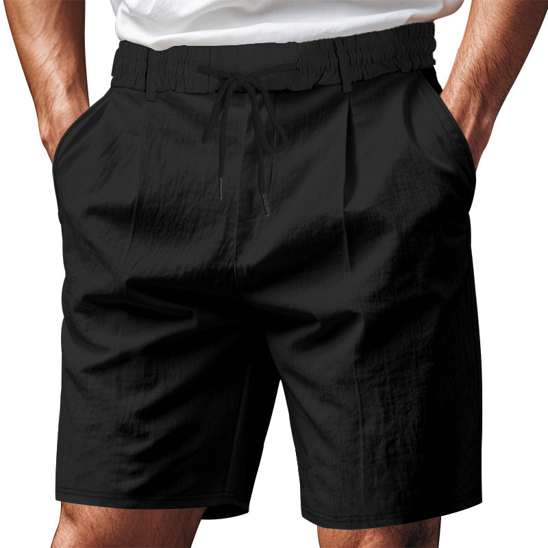 Damen bequeme Sweatshorts mit verstellbarem Bund und Seitentaschen Heidi-Mode