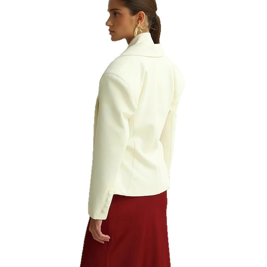 Damen Elegante Blazerjacke im modernen Schnitt Heidi-Mode