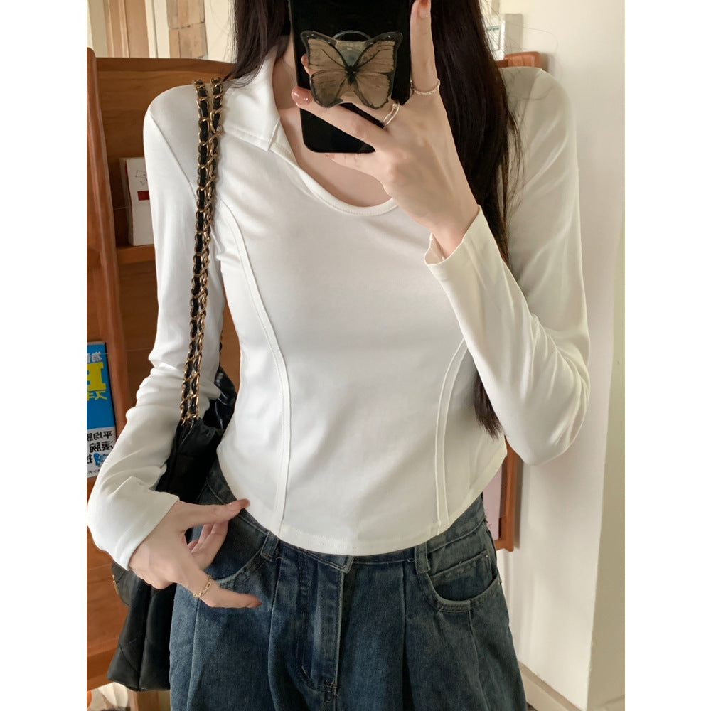 Femme Fitted Langarm-Performance-Top Heidi-Mode