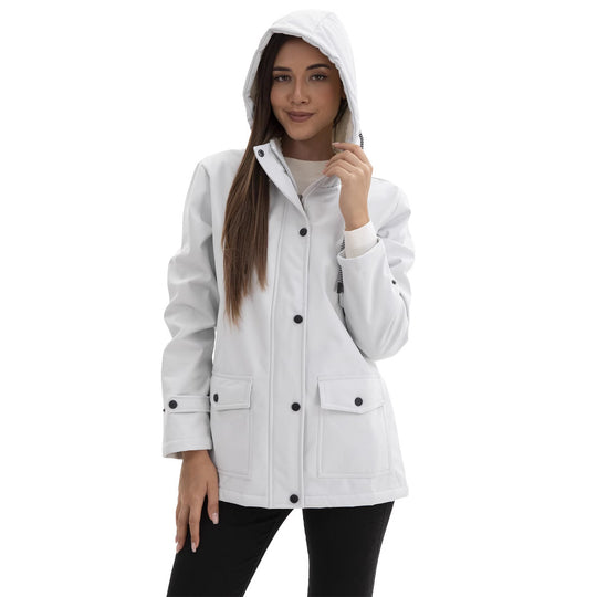 Damen Funktionale Winterjacke mit Fleece-Futter und Kapuze Heidi-Mode