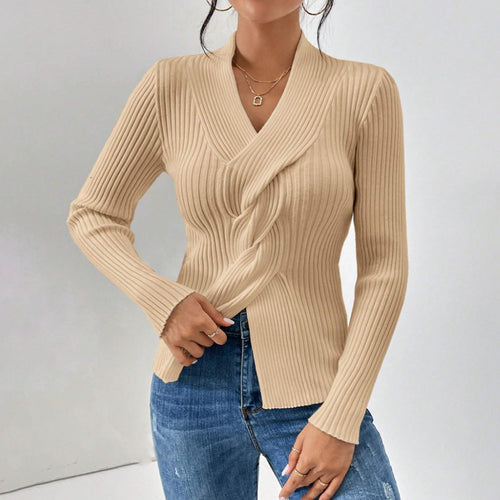 Damen eleganter Strickblazer Heidi-Mode