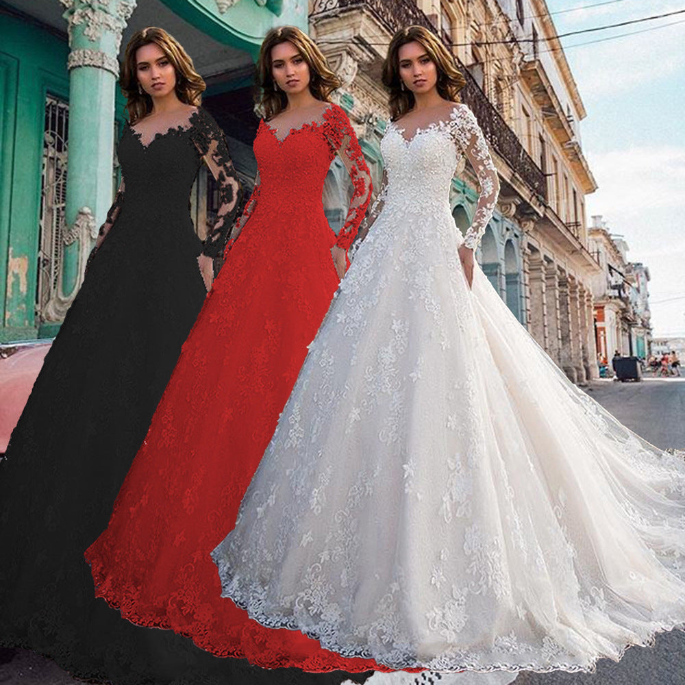 Heidi-Mode | Elegante weiße Braut Hochzeitskleid