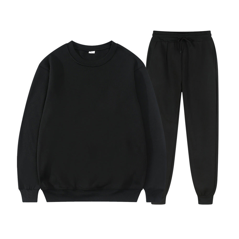 Damen Sportlicher Sweat-Anzug mit komfortablem Schnitt und elastischem Bund Heidi-Mode