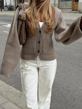 Damen Strickjacke Heidi-Mode
