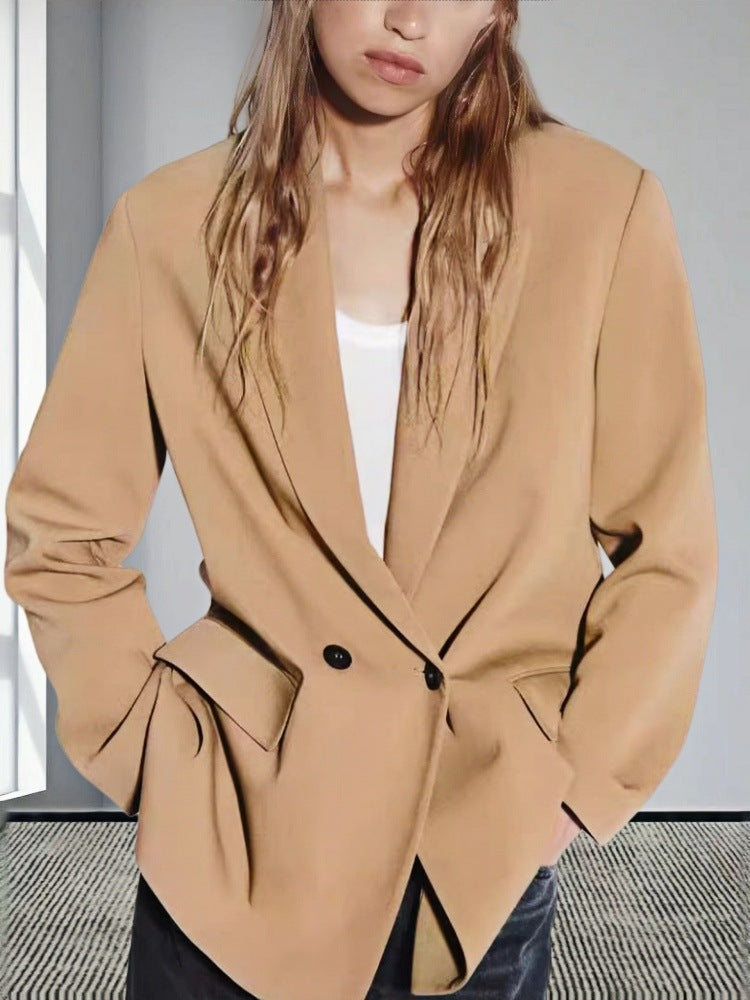 Damen Modischer und eleganter Oversized Blazer Heidi-Mode