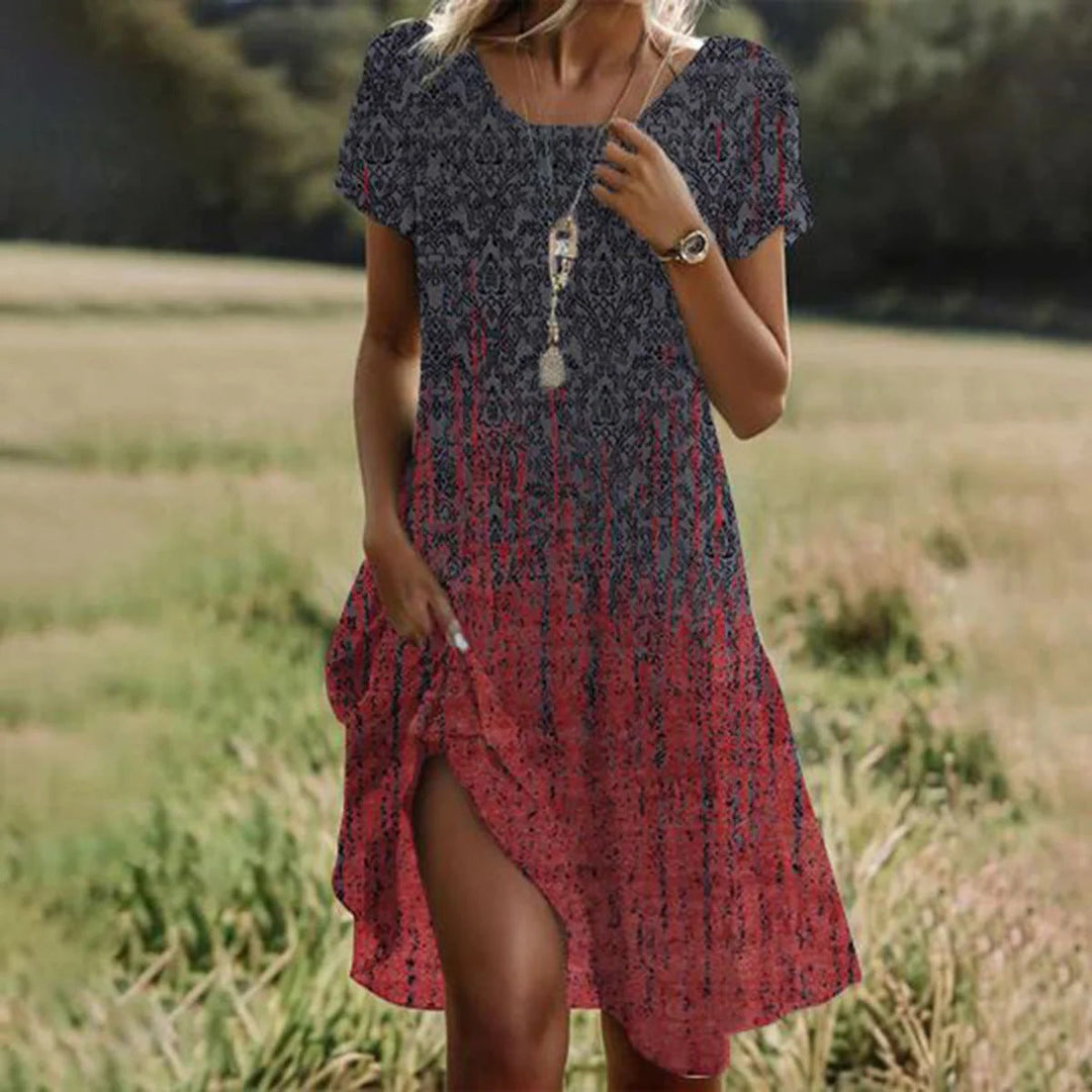 Heidi-Mode | Kleid mit Polka-Dot-Muster