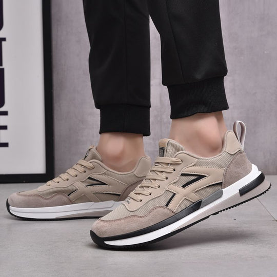 Herren Sportliche Sneakers mit stoßdämpfendem Design und atmungsaktivem Obermaterial Heidi-Mode