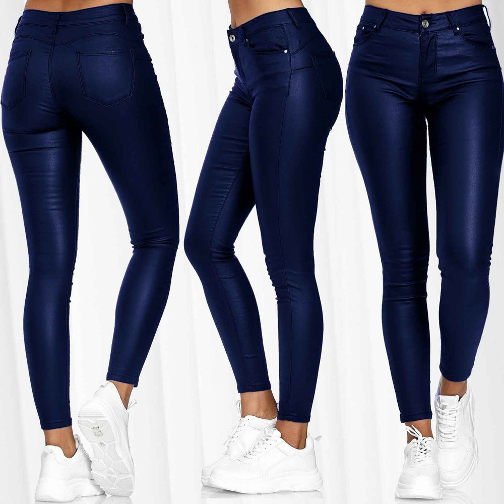 Heidi-Mode | Elastische Hohe Taille Knöchellange Leggings