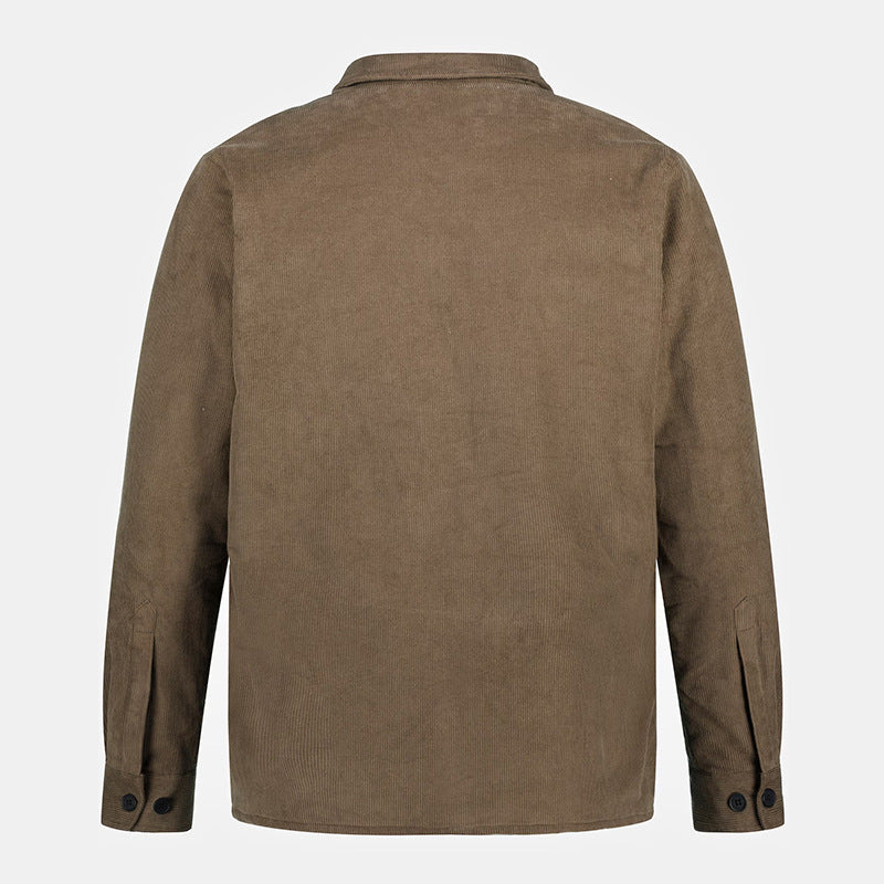 Herren Cordjacke mit praktischen Brusttaschen und modernem Schnitt Heidi-Mode