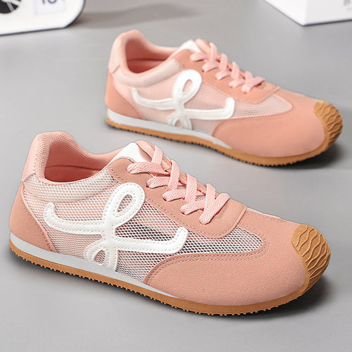 Damen Sportliche Fitnessschuhe aus atmungsaktivem Mesh und rutschfester Sohle Heidi-Mode