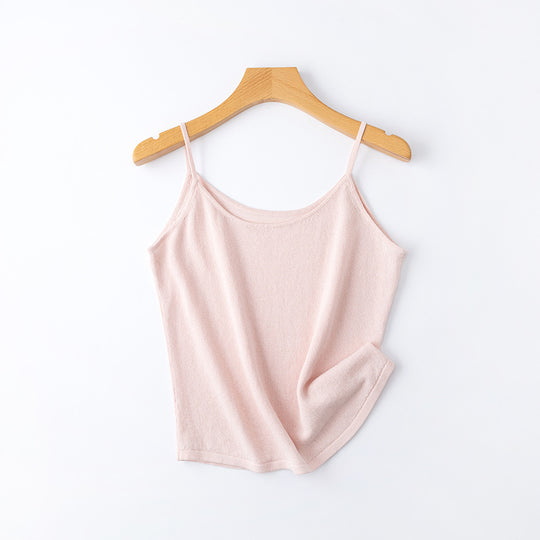 Damen Leichtgewicht Verstellbares Träger Camisole Top Heidi-Mode