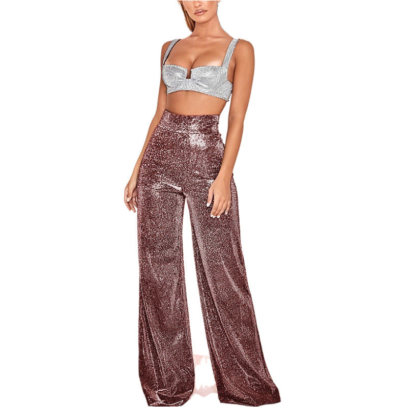 Damen Glitzerndes Trend-Outfit Heidi-Mode
