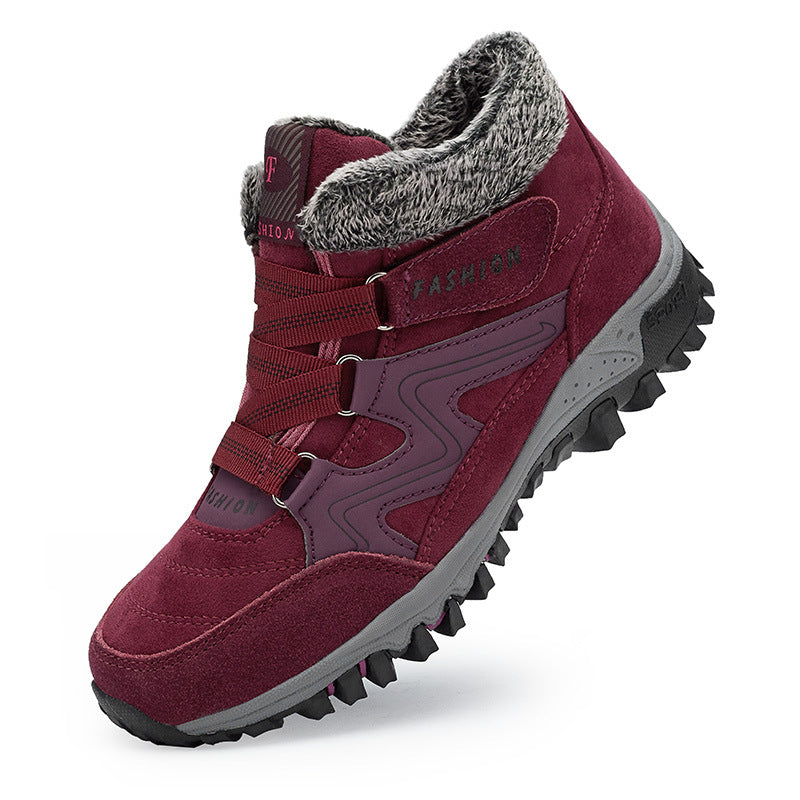 Damen Hochwertige Outdoor-Wanderschuhe mit isoliertem Futter und rutschfester Sohle Heidi-Mode