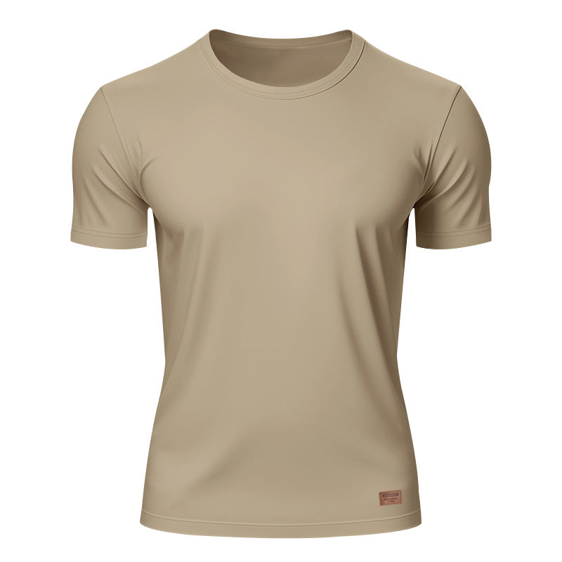 Herren Sport-T-Shirt aus atmungsaktivem Material mit feuchtigkeitsregulierendem Effekt Heidi-Mode
