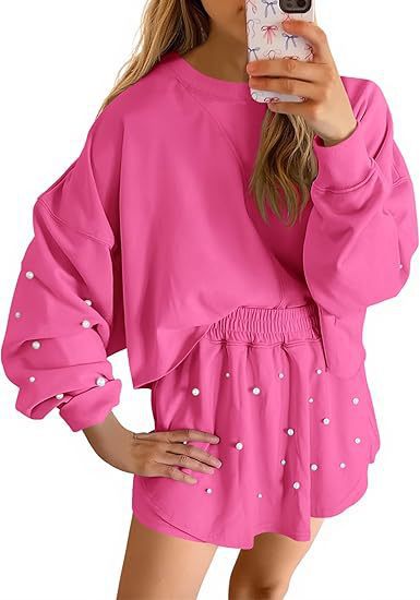 Damen Sportliches Sweatshirt- und Rock-Set Heidi-Mode