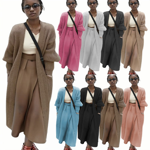 Damen Strickmantel Heidi-Mode