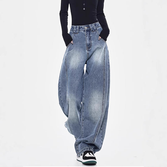 Damen Oversize Jeanshose Heidi-Mode