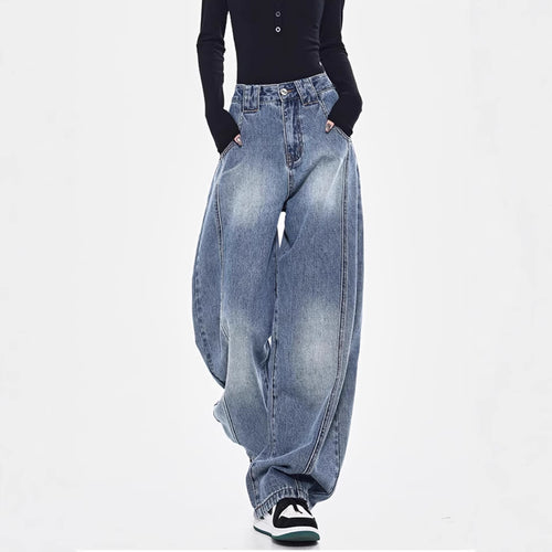 Damen Oversize Jeanshose Heidi-Mode