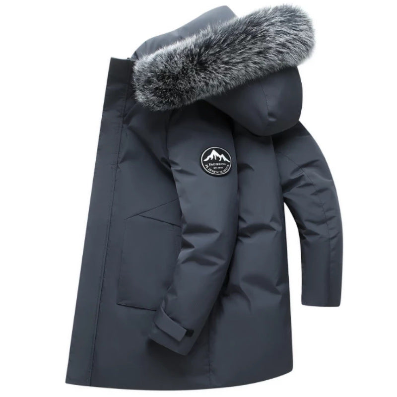Damen Winterparka mit abnehmbarer Kapuze und kuscheligem Kunstfell Heidi-Mode