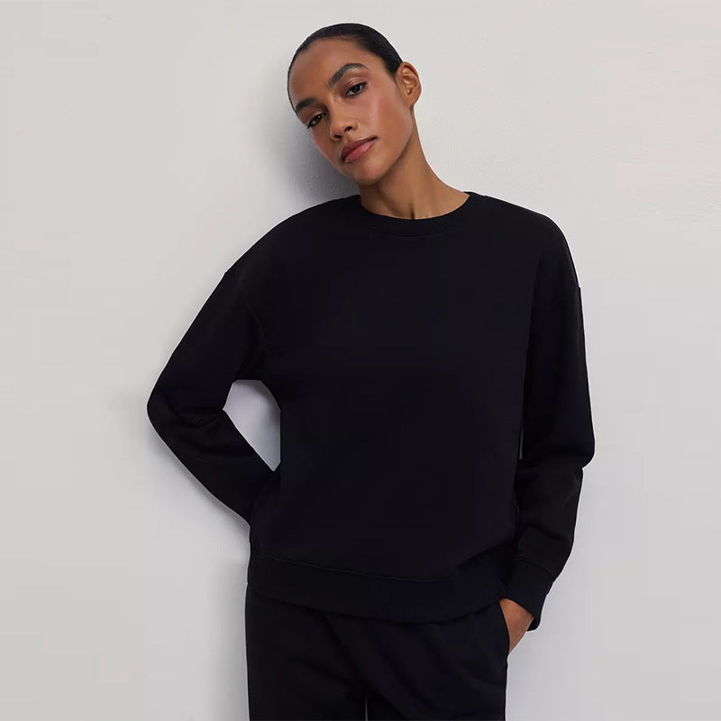 Damen Bequemer Oversized Sweatpullover mit lässigem Schnitt Heidi-Mode