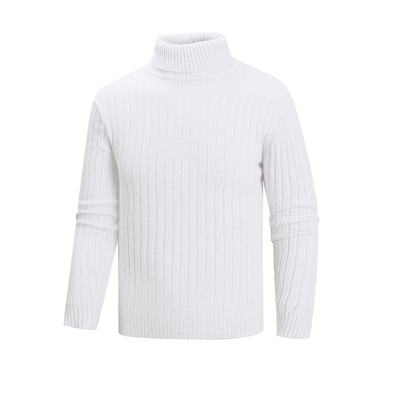 Herren Strickpullover mit Stehkragen Heidi-Mode