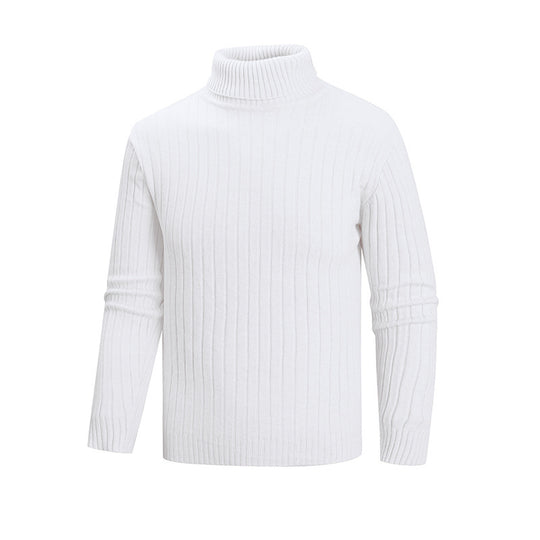 Herren Strickpullover mit Stehkragen Heidi-Mode
