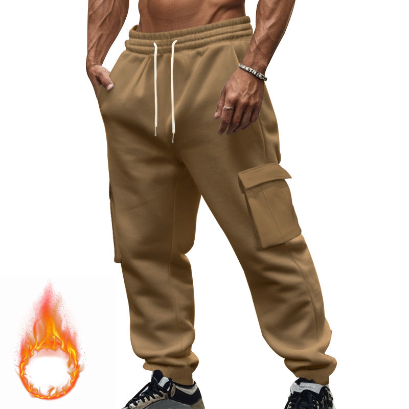 Herren Cargo-Jogginghose mit seitlichen Taschen und komfortablem Schnitt Heidi-Mode