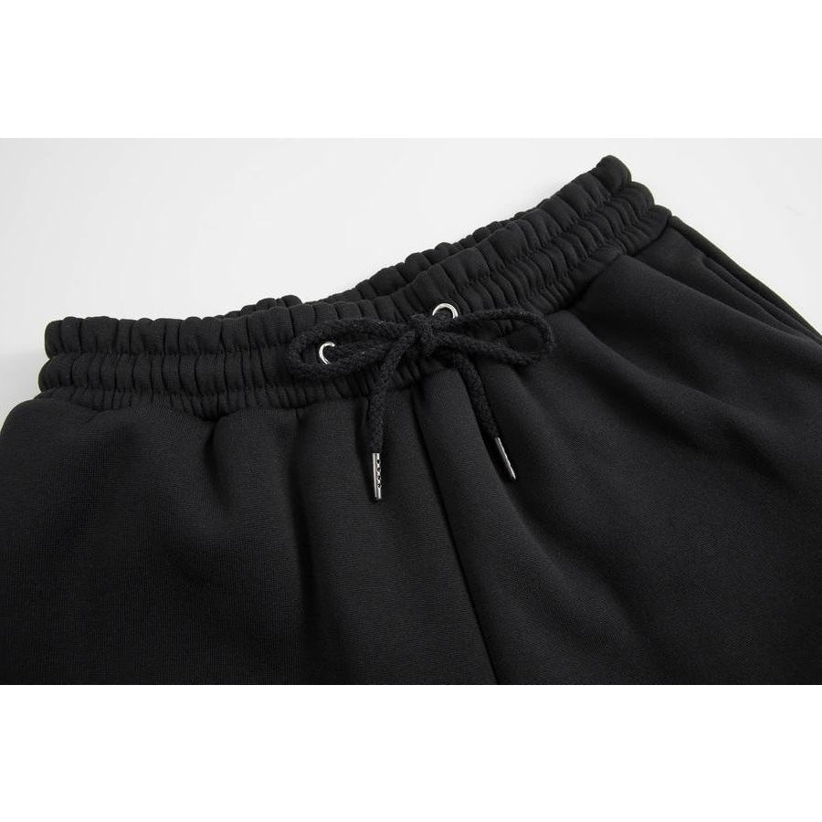 Damen Bequeme Sporthose mit elastischem Bund und Seitentaschen Heidi-Mode