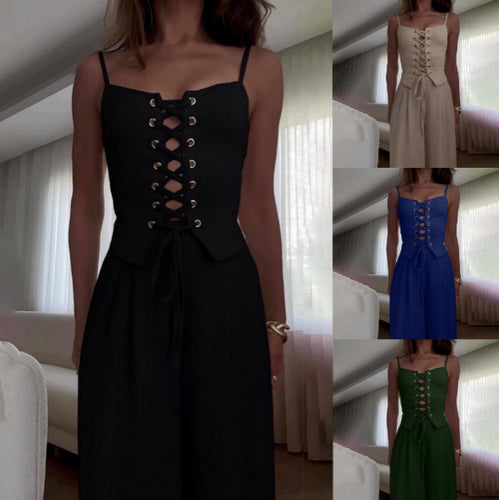 Damen Korsettbluse mit Schnüroptik Heidi-Mode