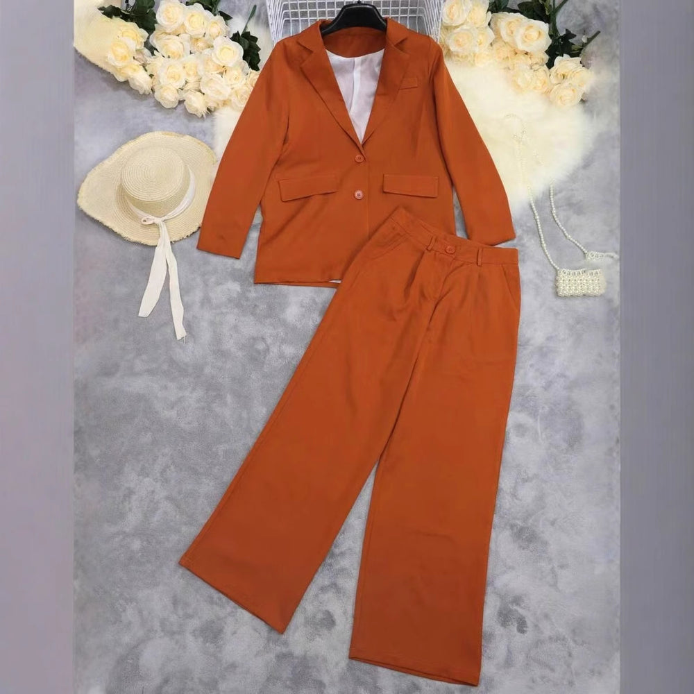 Damen Eleganter Zweiteiler im Business-Look Heidi-Mode