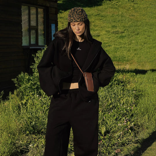 Damen Bequeme und stylische Kapuzenjacke Heidi-Mode