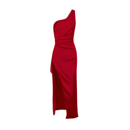 Heidi-Mode | One Shoulder Maxi Kleid