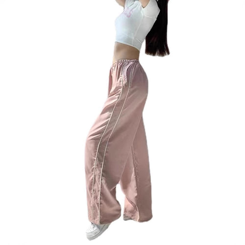 Damen Sportliche High-Waist Freizehhosen Heidi-Mode