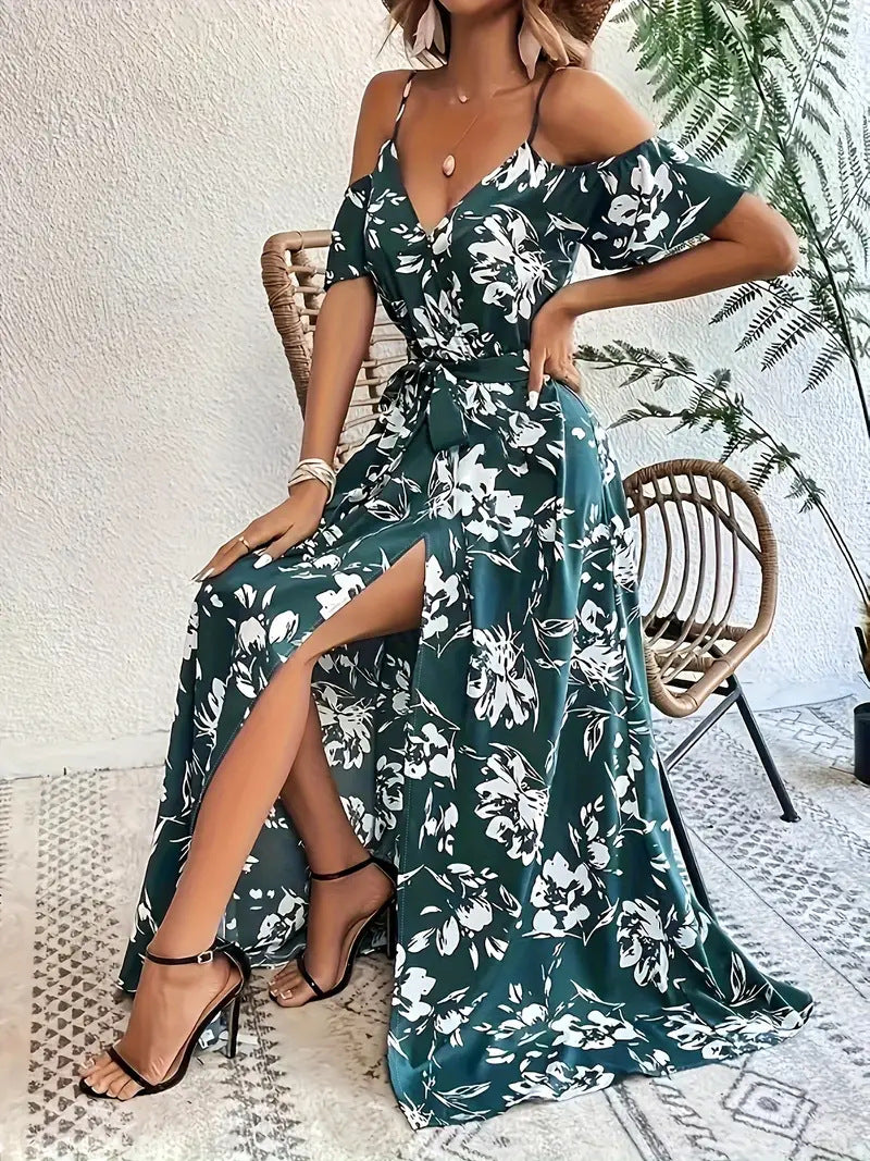 Heidi Mode | Unregelmäßiges Kleid mit Hosenträgern