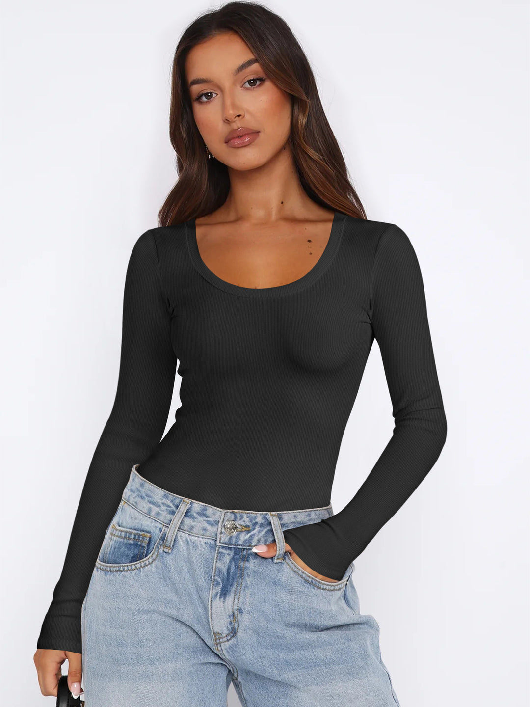 Damen Langarmshirt Heidi-Mode