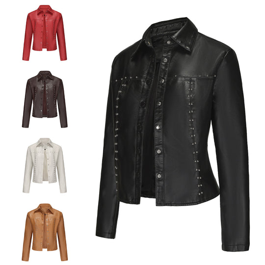 Damen Lederjacke Heidi-Mode
