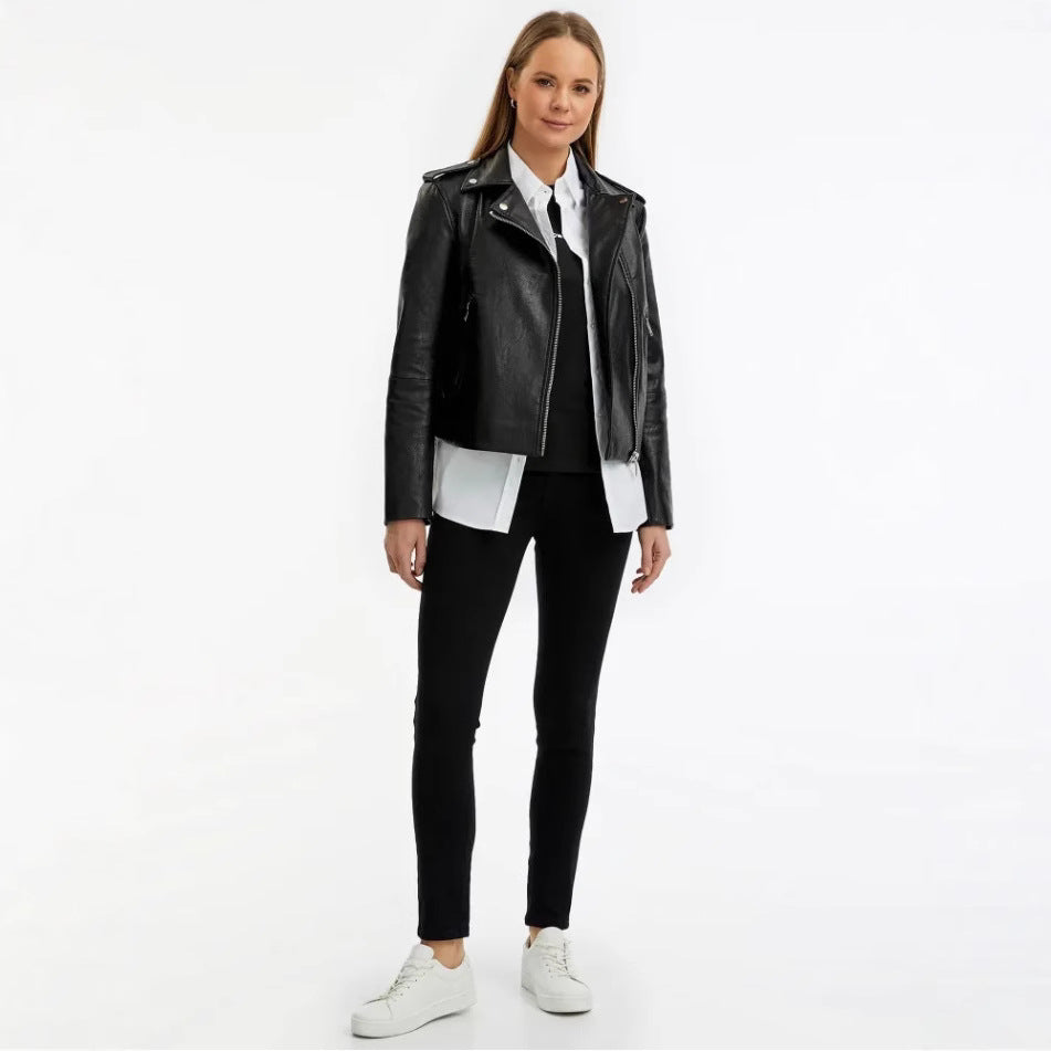 Damen Bikerjacke Heidi-Mode